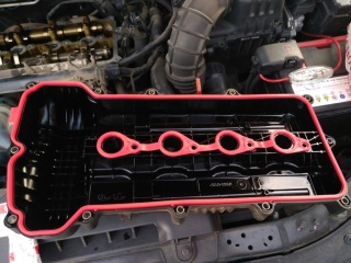 Замена прокладки клапанной крышки Chery M11 (A3)  